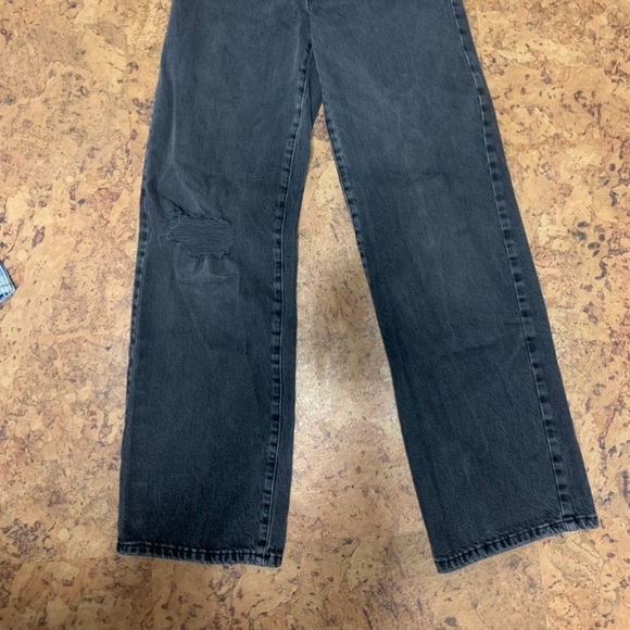 Black wide leg jeans - Picture 3 of 3